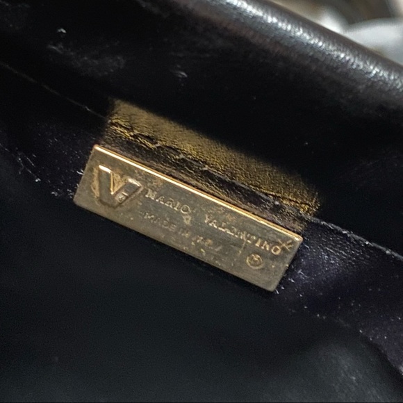 Mario Valentino Leather Clutch